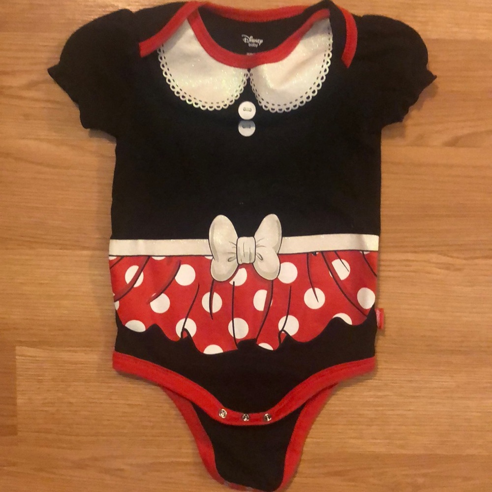 Minnie Mouse onesie